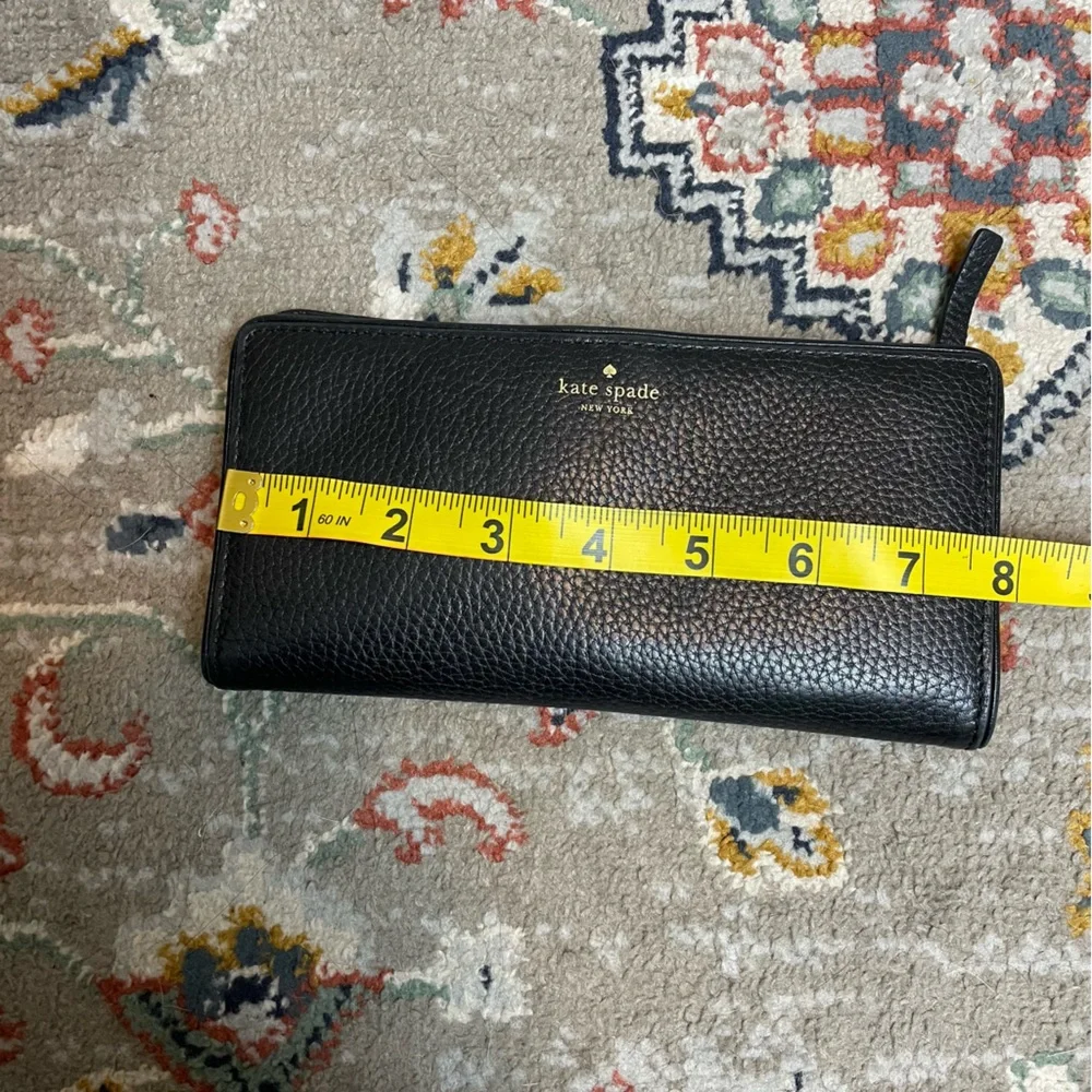 Kate Spade Large Slim Bifold Leather Wallet - Picture 3 of 6